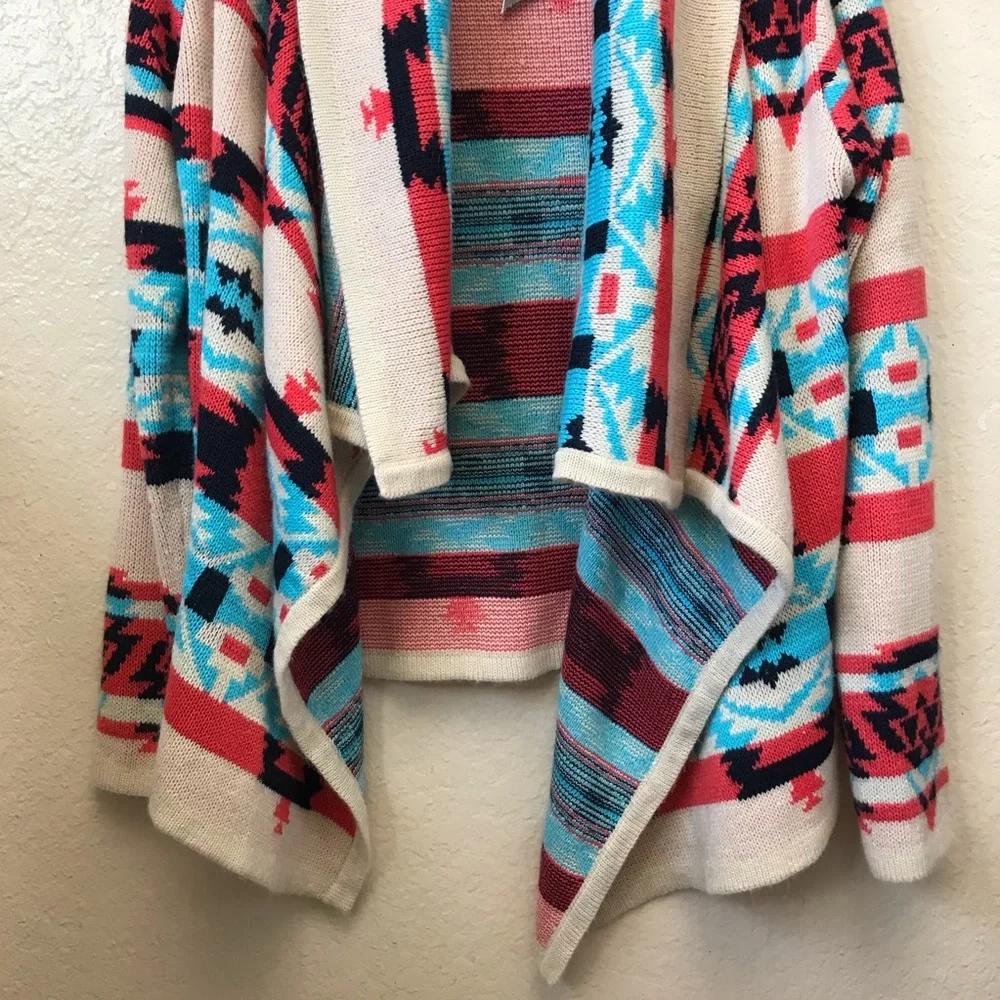 Moon Collection Multicolor Aztec Cardigan - Picture 3 of 9